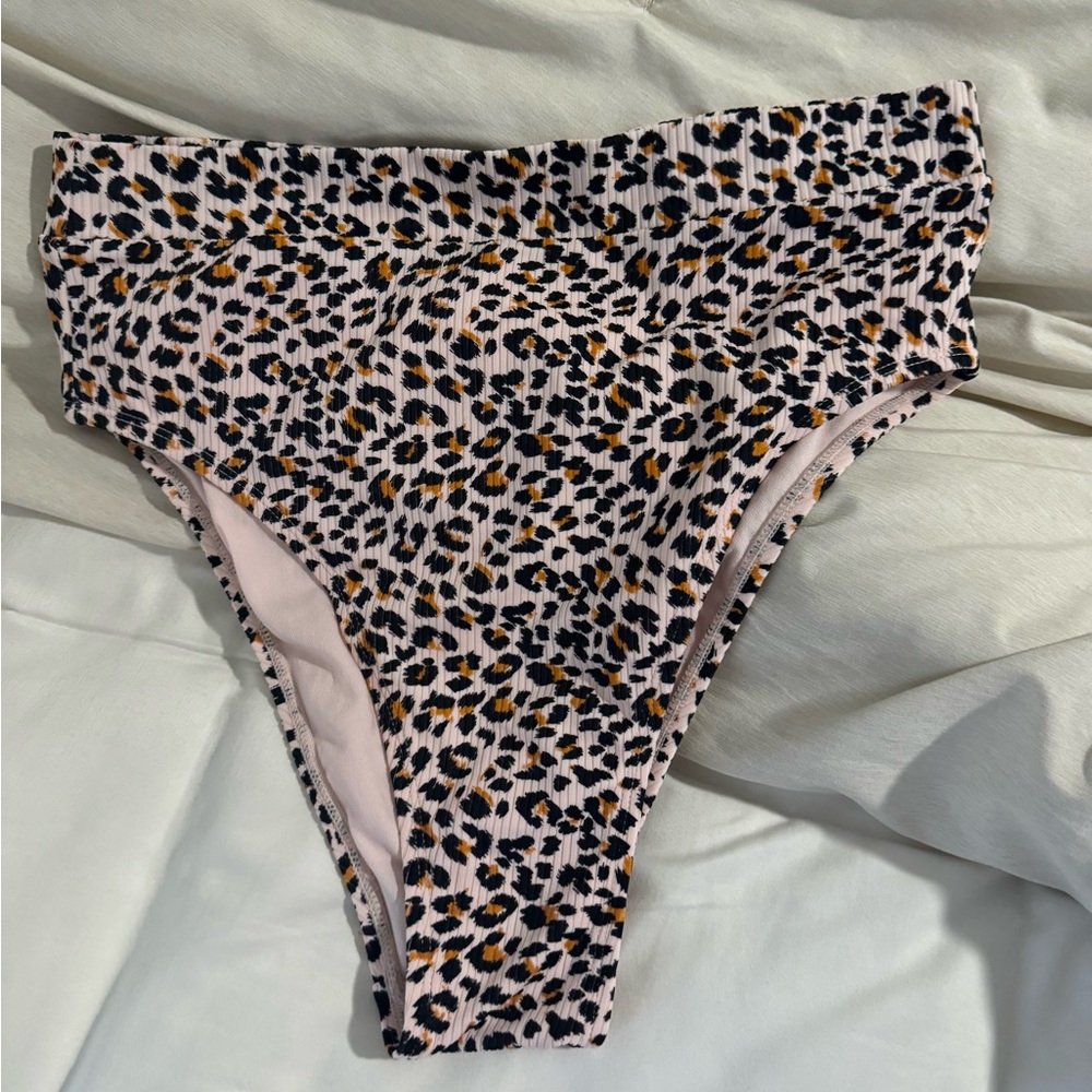 Xhilaration Leopard Print Bikini Bottoms